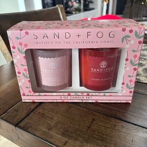 Pink and Red Candle Set